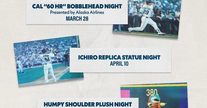 Mariners release 2026 promotions schedule | Sports