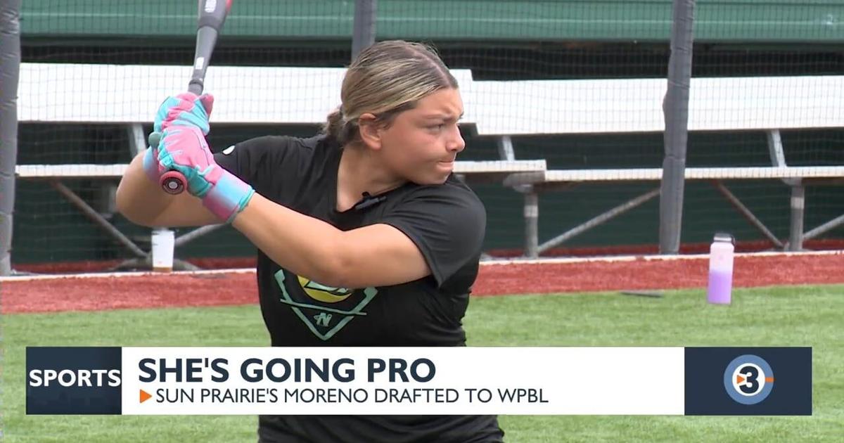 Luciana Moreno's Journey to Professional Baseball | Sports