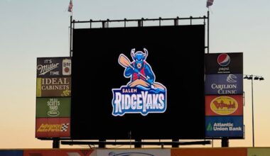 Salem Red Sox rebrand as the Salem RidgeYaks