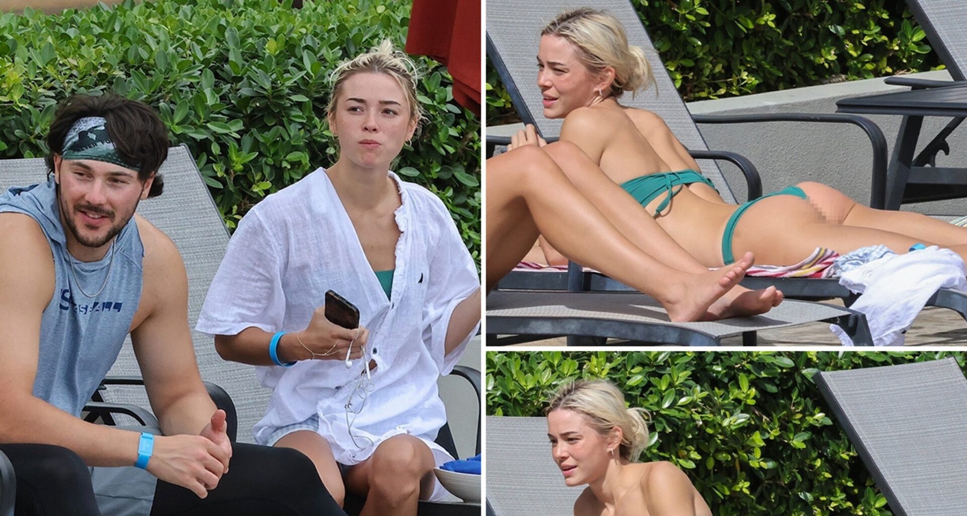 Livvy Dunne Lounges In Bikini During Vacation With Paul Skenes