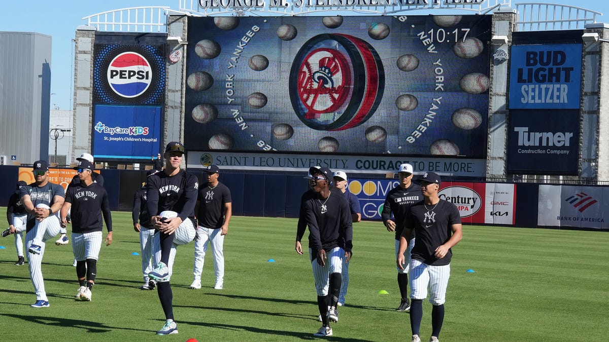 Yankees 2026 spring training games schedule released