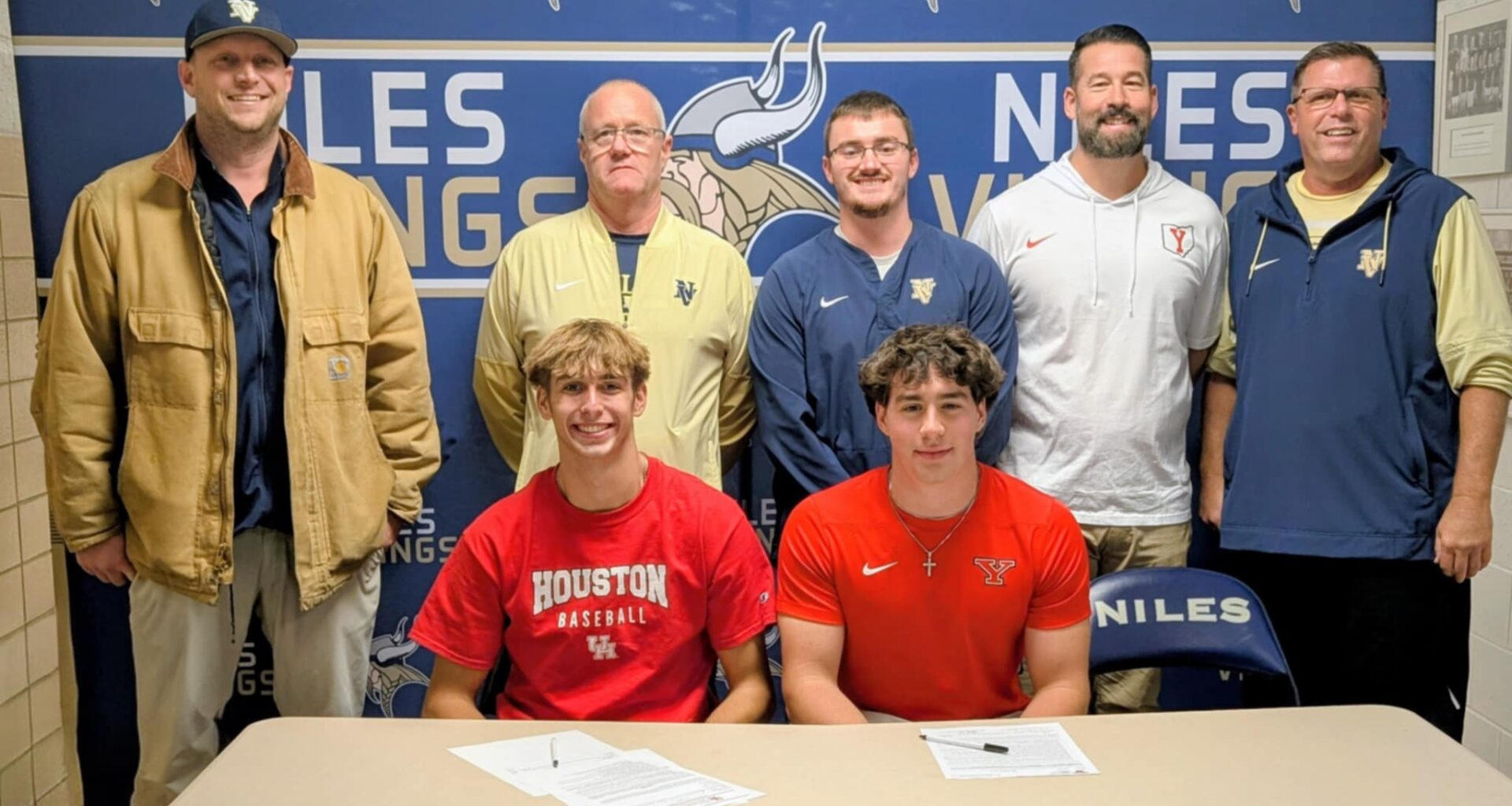 Niles baseball standouts sign with colleges - Leader Publications