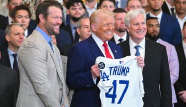 Will Dodgers visit White House?Trump congratulates LA on World Series