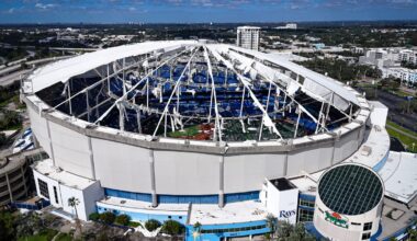 Rays stadium repairs show Tropicana Field fixed after Hurricane Milton
