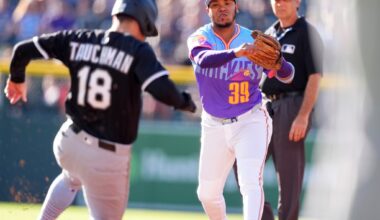 Thairo Estrada’s $7 million option for 2026 declined by Rockies – The Denver Post