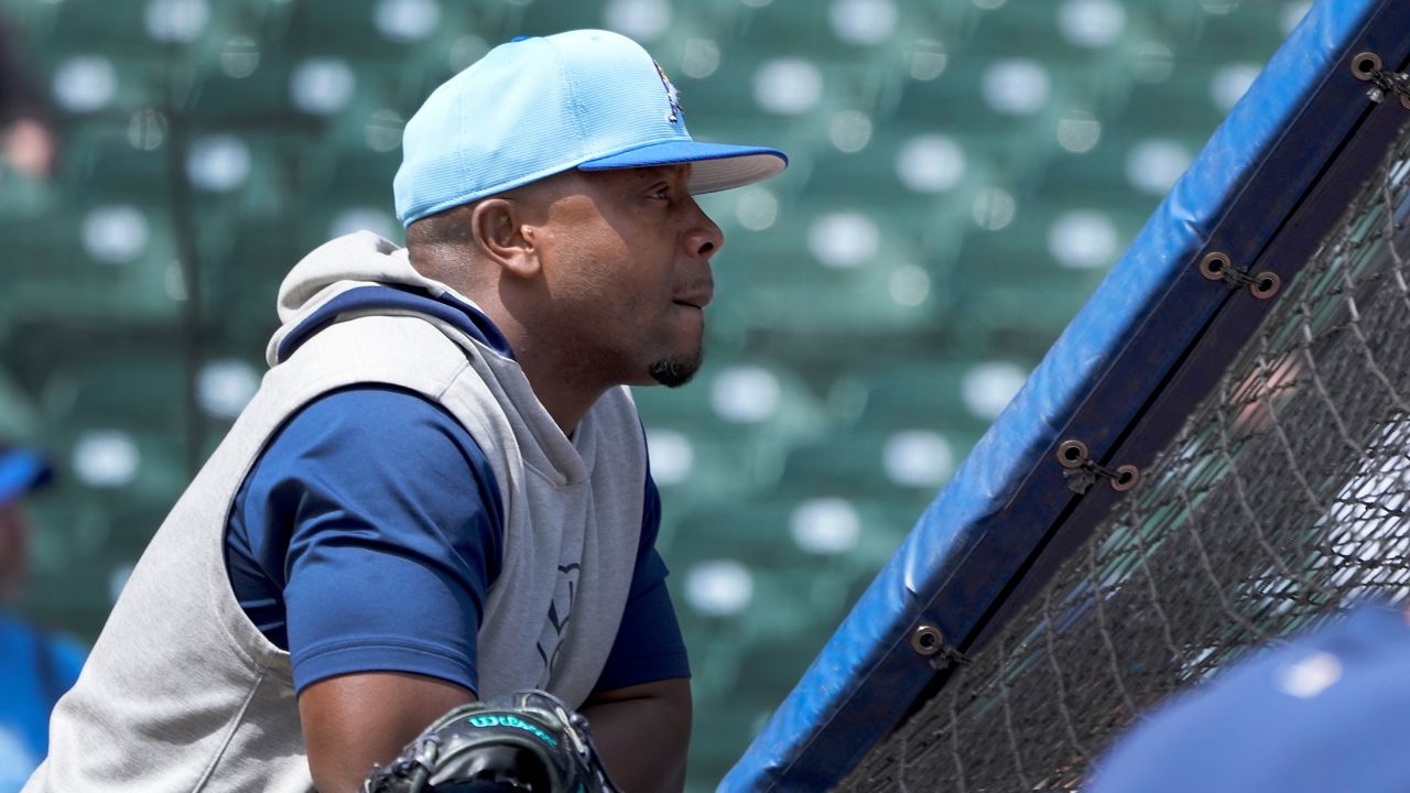 Photo of Rickie Weeks Jr. looking out in the distance, side profile.