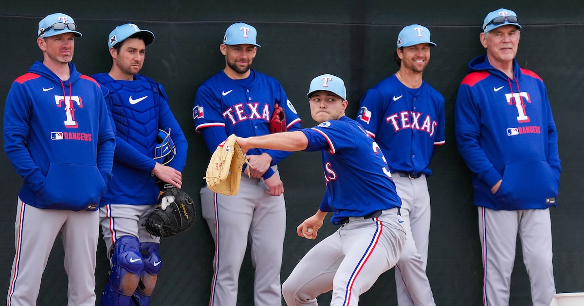 Meet new Rangers pitching coach Jordan Tiegs. You’re already familiar with his work