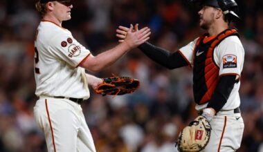 SF Giants' Patrick Bailey, Logan Webb named 2025 Gold Glove Award winners