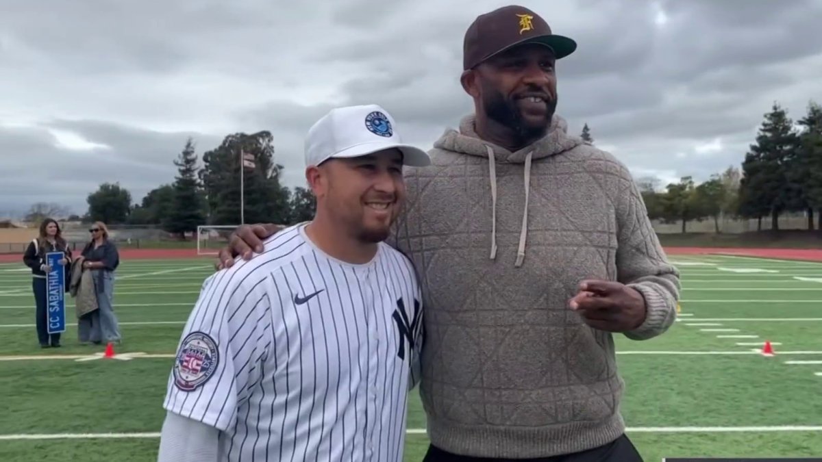 Baseball legend CC Sabathia honored at event in Vallejo High – NBC Bay Area