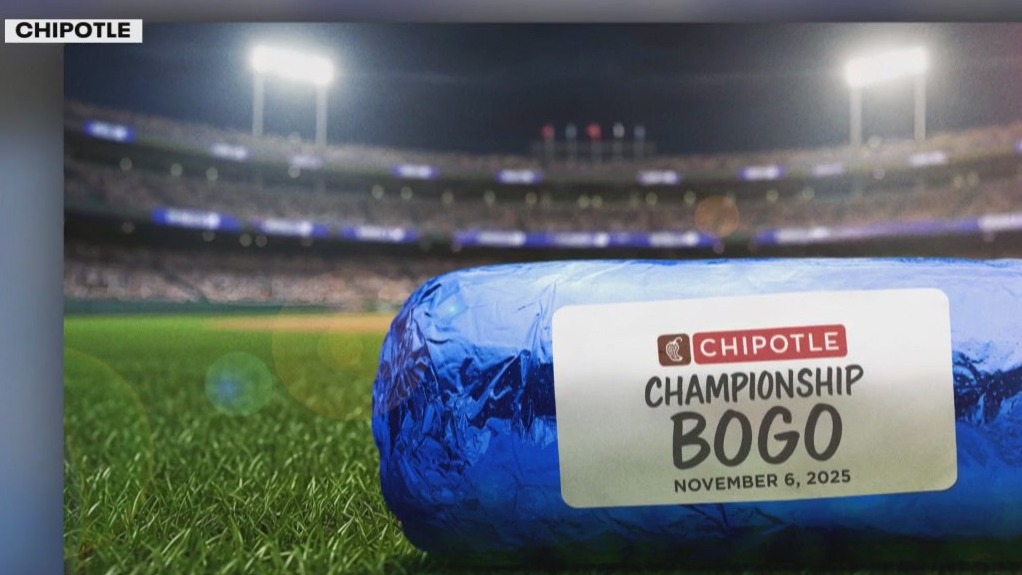 Chipotle offering BOGO deal to celebrate the Dodgers