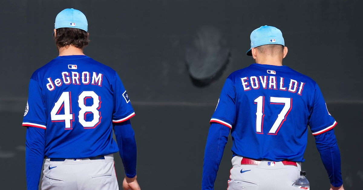 Can Rangers afford to use nearly a third of payroll on Jacob deGrom-Nathan Eovaldi tandem?