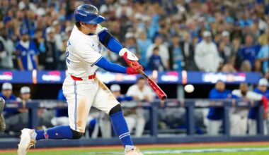 Ernie Clement sets Blue Jays record for longest hit streak in single post-season