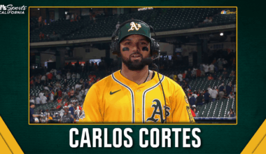 Carlos Cortes reflects on impactful MLB debut in Athletics’ win – NBC Sports Bay Area & California