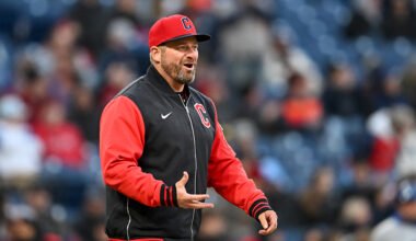 MLB Cleveland Guardians Stephen Vogt Manager of the Year...