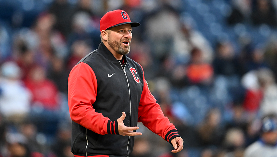 MLB Cleveland Guardians Stephen Vogt Manager of the Year...