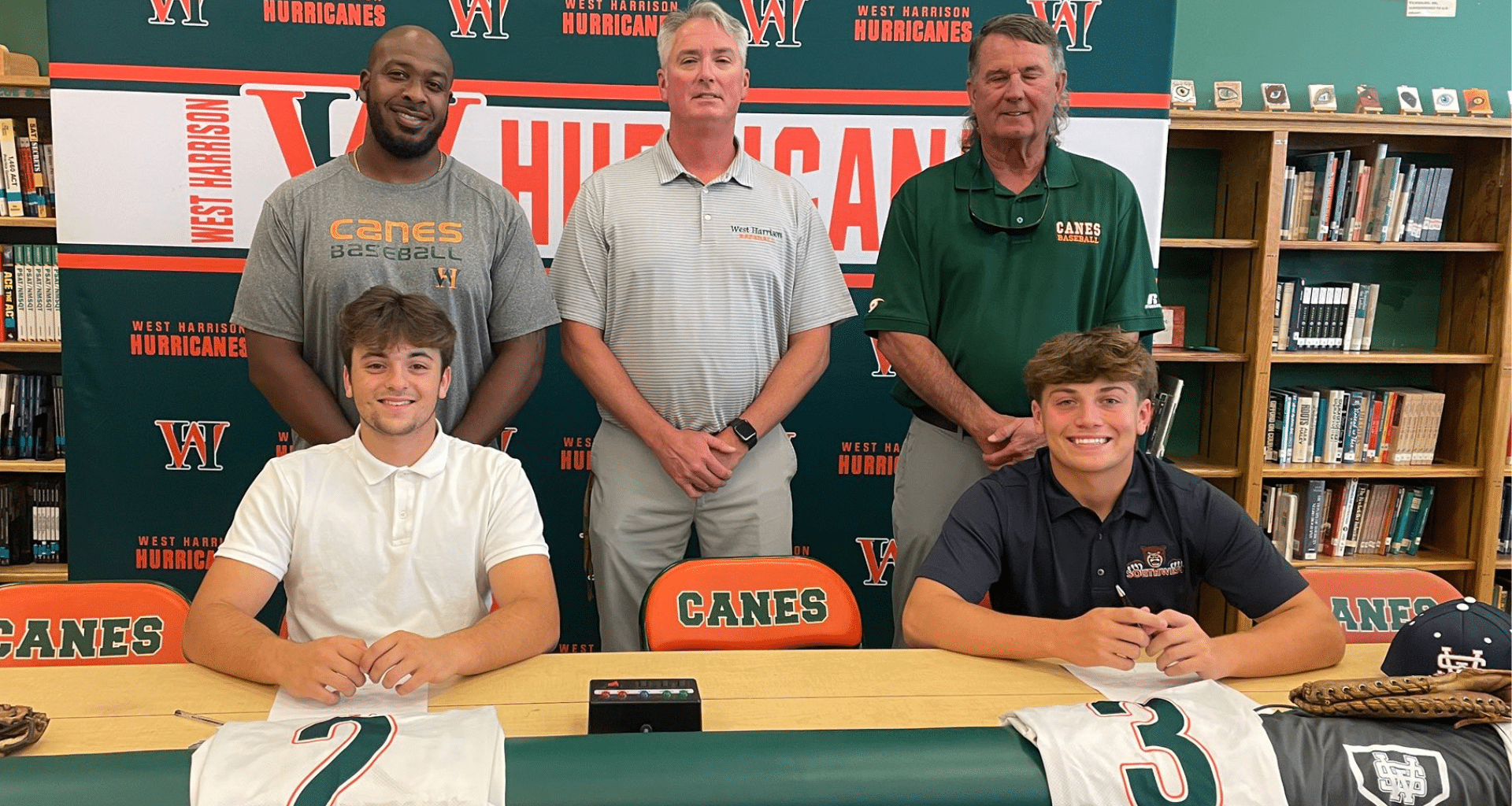Pair of West Harrison baseball stars sign with community-college programs
