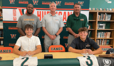 Pair of West Harrison baseball stars sign with community-college programs