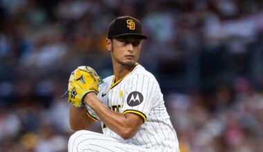 San Diego Padres RHP Yu Darvish (UCL) to miss 2026 season