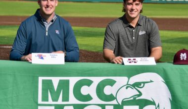 MCC Baseball players sign with universities