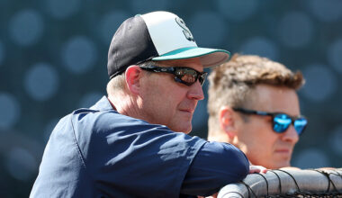 Seattle Mariners Dan Wilson...