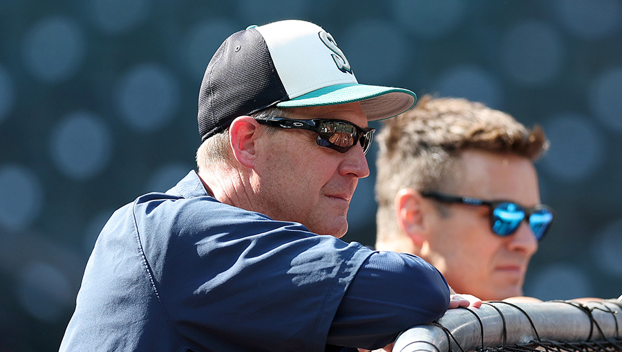 Seattle Mariners Dan Wilson...