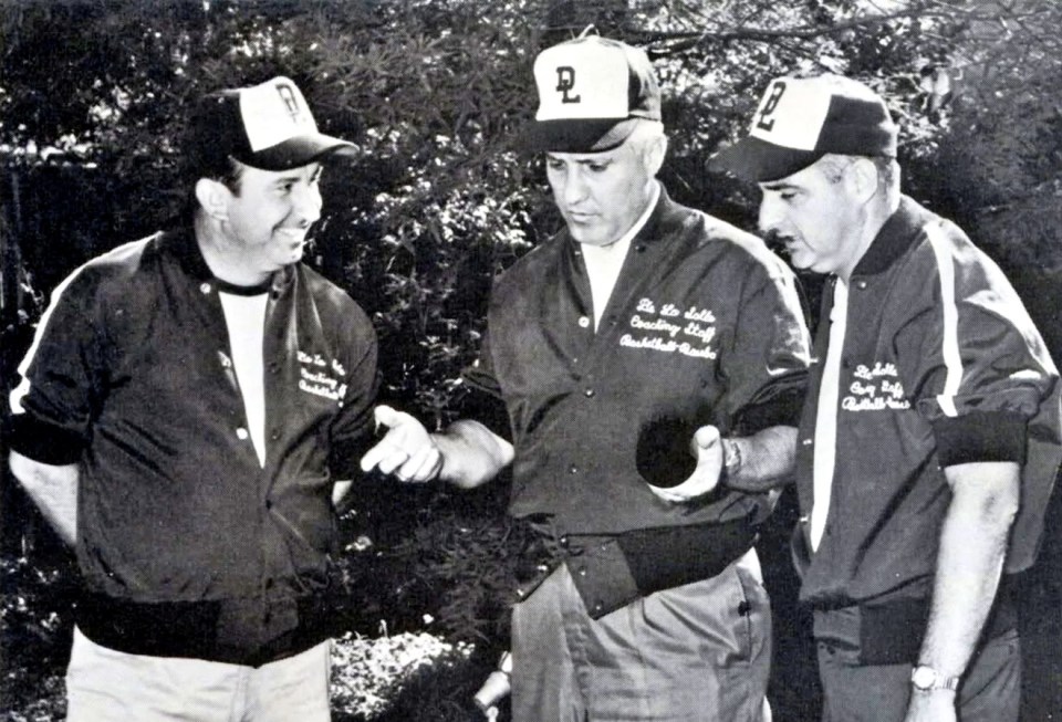 John Altobello with De La Salle coaches