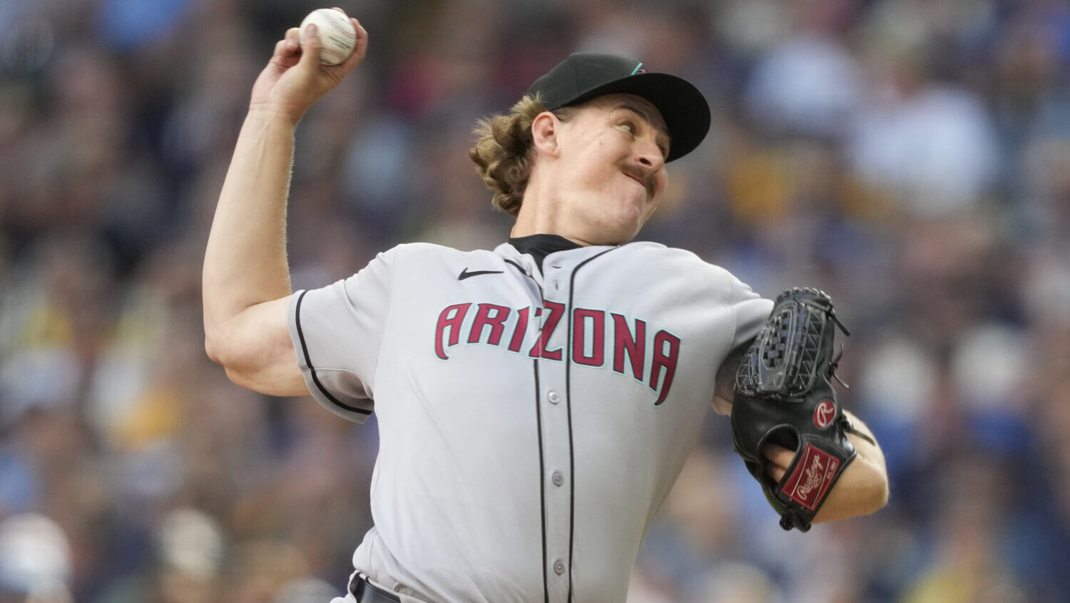 Taylor Rashi save MLB debut Diamondbacks Brewers...