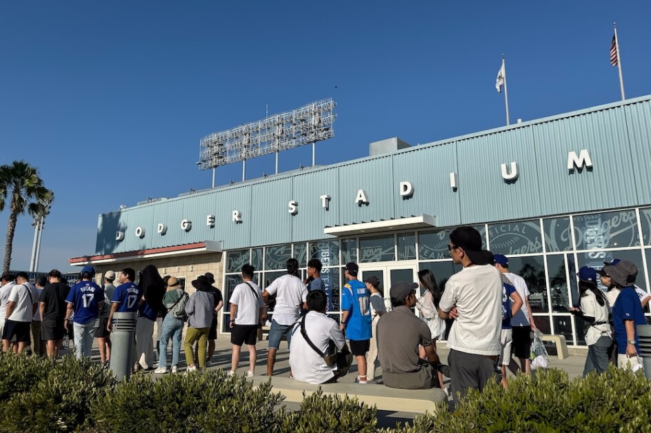 Blue Friday Sale At Dodger Stadium Top Of The Park Store Available Through Nov. 30
