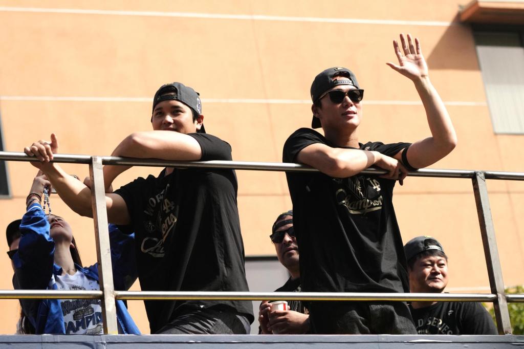 Dodgers celebrate historic back-to-back World Series titles with downtown parade – The Press Democrat