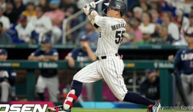 25-Year-Old NPB Slugger Murakami Ranks 7th in MLB Free Agent Batting - 조선일보
