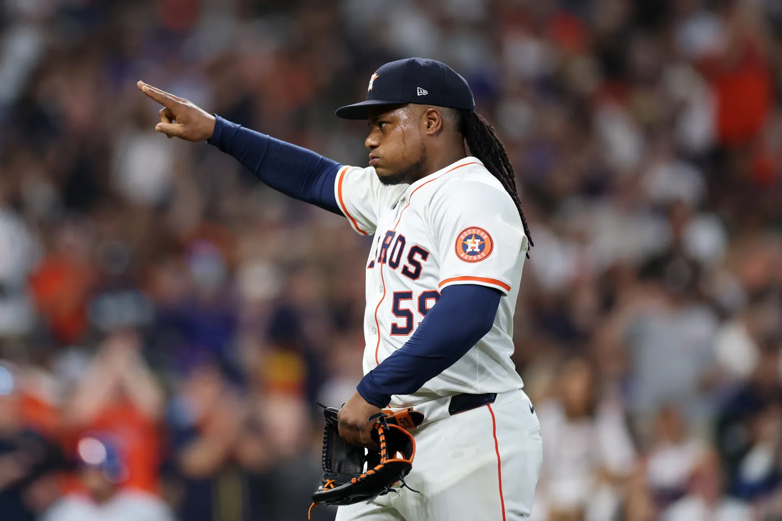 Houston Astros pitcher Framber Valdez