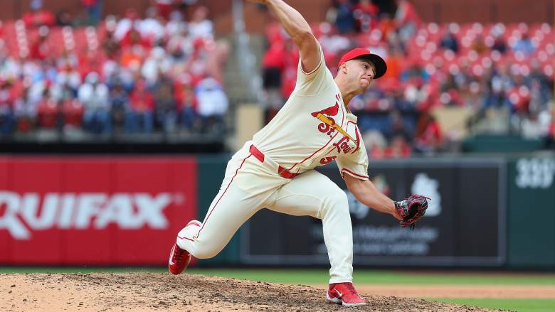 Ryan Helsley, formerly of the St Louis Cardinals, on his way to the New York Mets