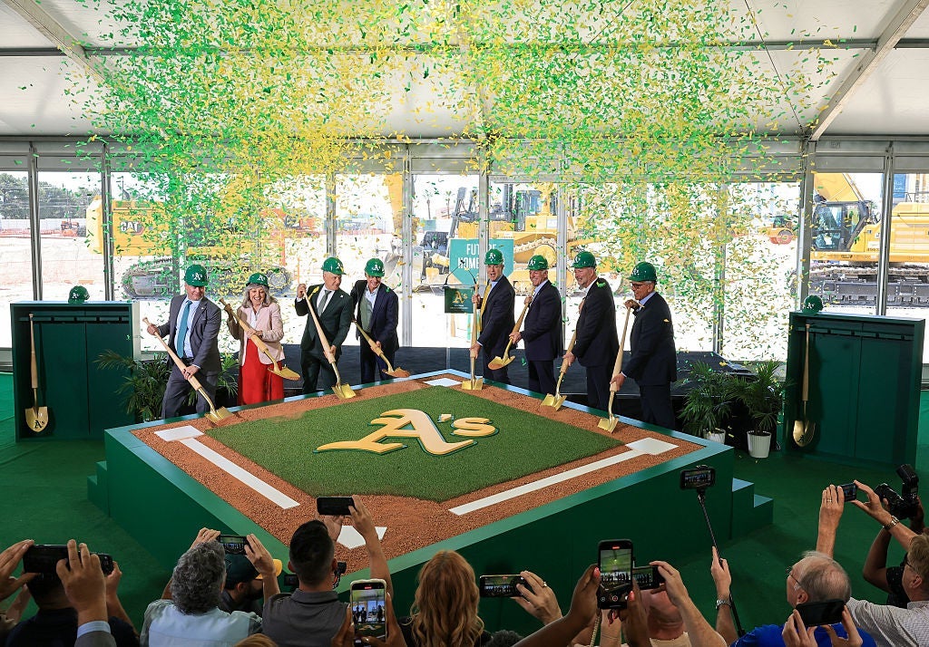 Athletics Owner Plans Formula One Partnership for Las Vegas Ballpark