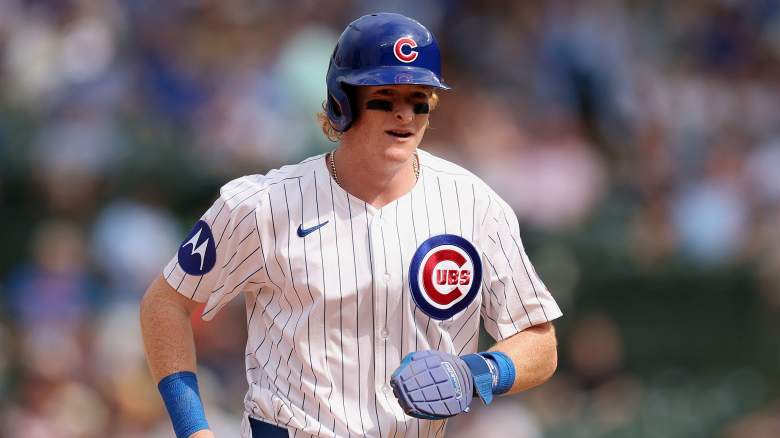 Cubs rookie Owen Caissie