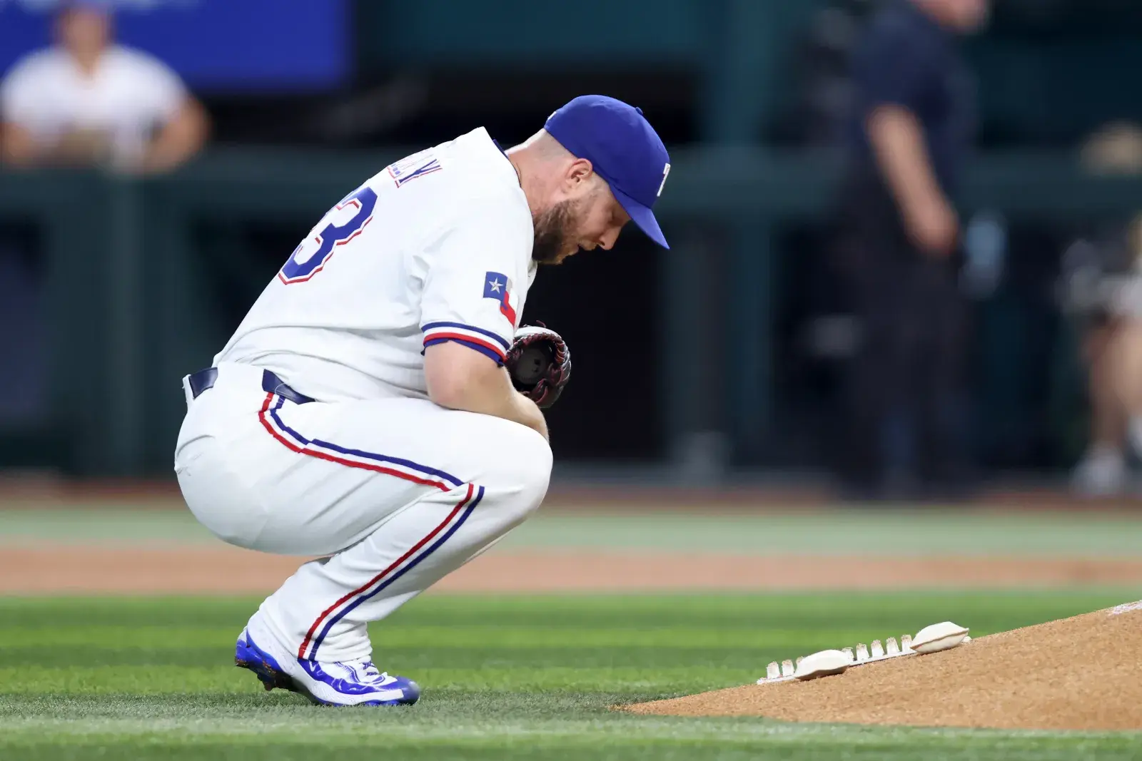 Texas Rangers pitcher Merrill Kelly