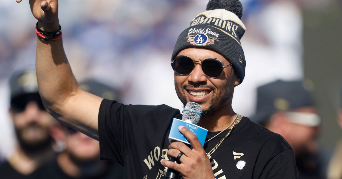 Dodgers' Mookie Betts Details Offseason Plans After His World Series Win (Excl)