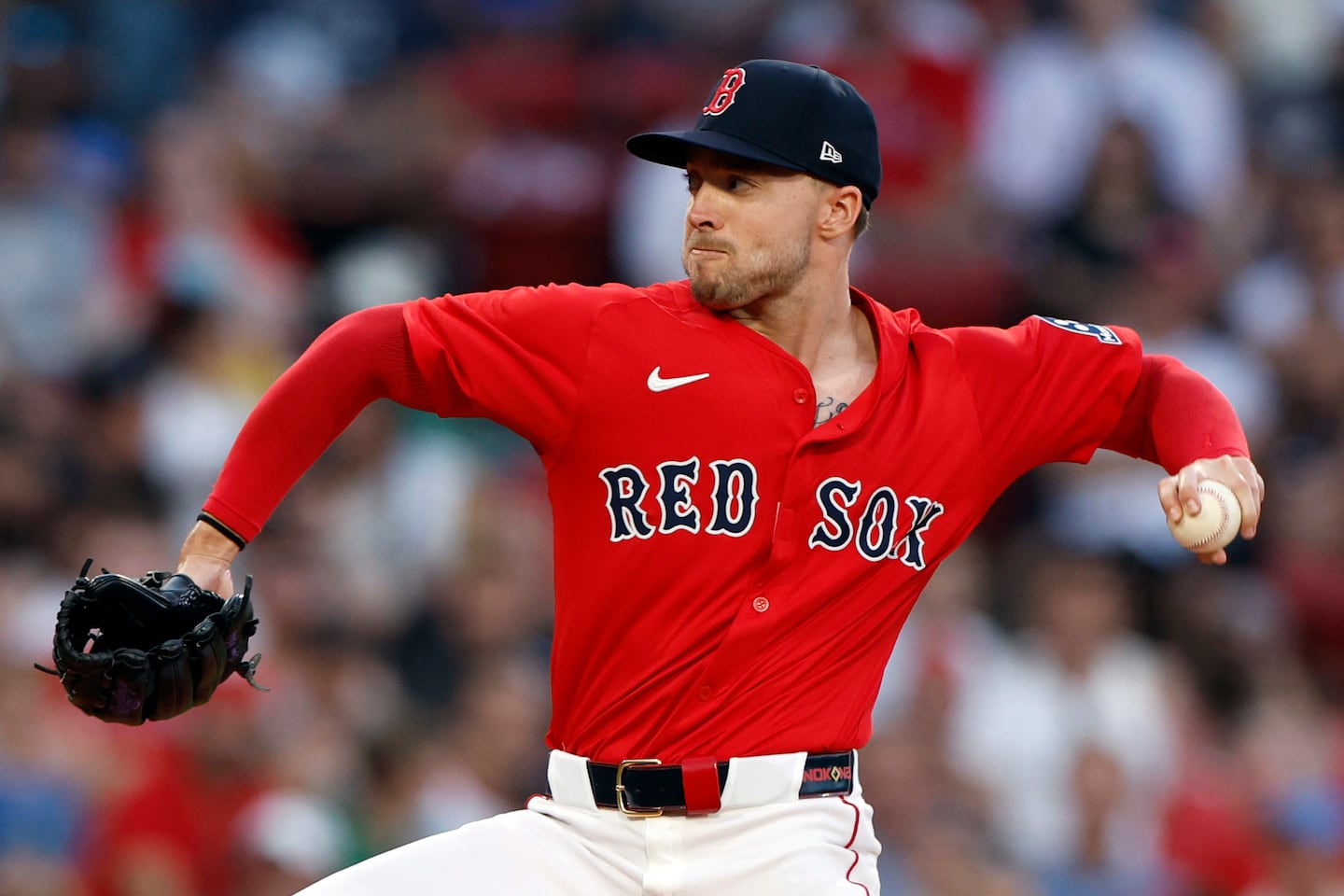 Chris Murphy was 3-0 with a 3.12 ERA for the Red Sox in 34⅔ relief innings in 2025 in his return from Tommy John surgery.