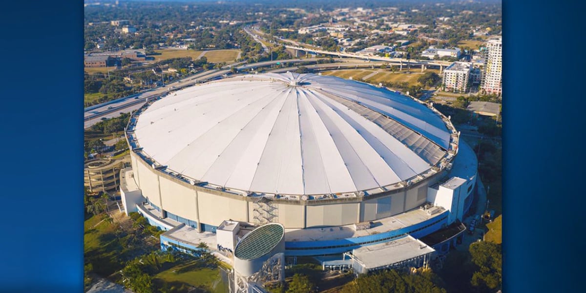 Tropicana Field roof repairs expected to finish before Rays’ April home opener