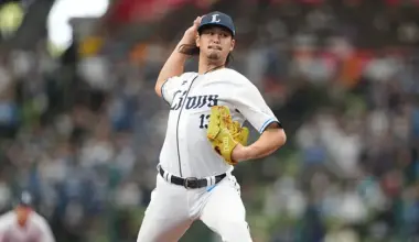 Saitama Seibu Lions pitcher Mitsunari Takahashi [Photo: provided by the team]