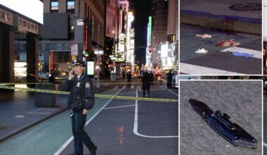 Man beaten with baseball bat, fatally stabbed near Times Square: cops