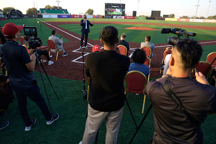 Upstart league Baseball United hosts inaugural game in Dubai with its own rules