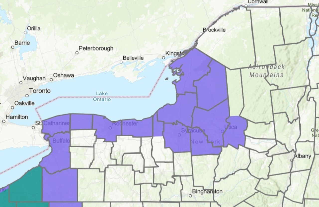 Winter weather alerts issued in  Upstate New York