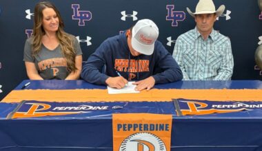 Las Plumas baseball’s Wyatt Denton signs with D-I Pepperdine University – Oroville Mercury-Register