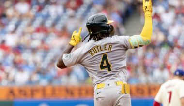 Oakland Athletics, right fielder Lawrence Butler agree to $65.5M extension