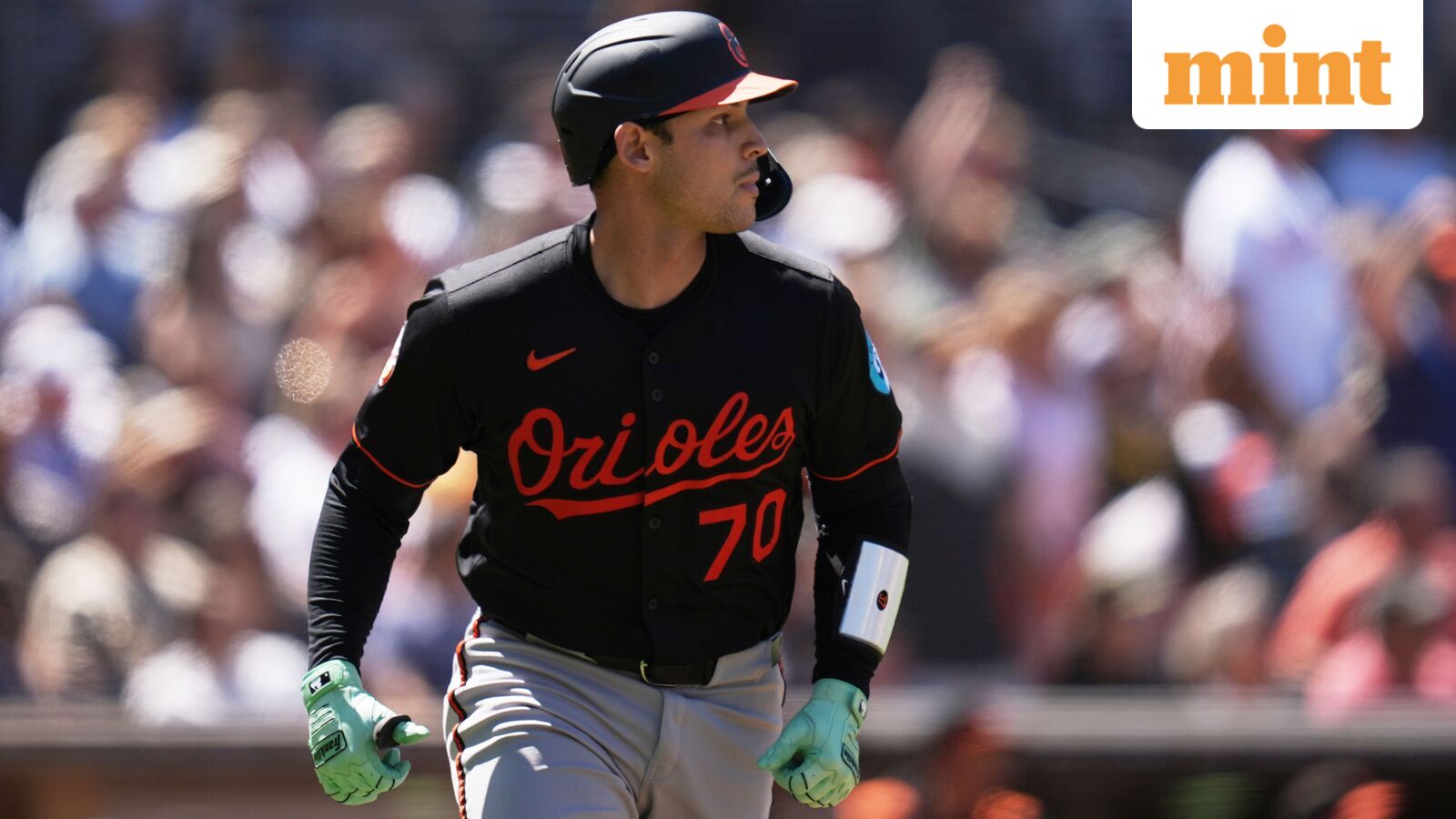Alex Jackson watches his home run during the third inning of a baseball game against the San Diego Padres (file photo)