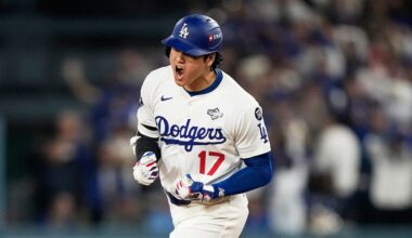 Ohtani is unanimous MVP for 4th time in winning NL honor as Judge edges Raleigh for 3rd AL accolade
