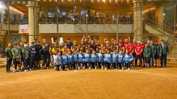 Post-game group photo of the Poway Padres, San Diego Team...