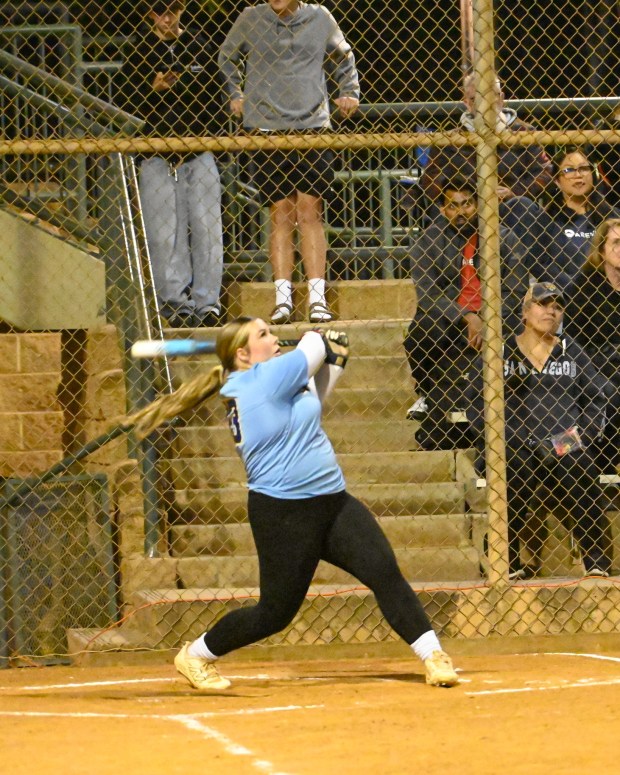 Gracie Gardner, a member of the San Diego Team 18U...