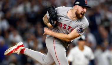 Red Sox starter Garrett Crochet was 18-5 with a 2.59 ERA this season.