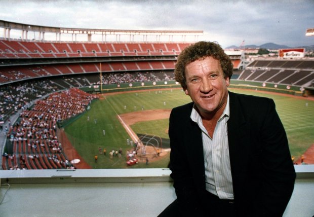San Diego Padres pitching icon Randy Jones at San Diego Jack Murphy Stadium in 1984. (Don Kohlbauer/U-T San Diego file photo)